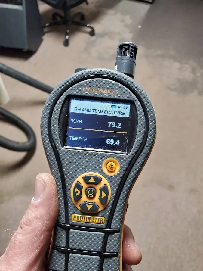 Moisture meter humidity assessment for Mold Remediation & Removal in Peachtree City